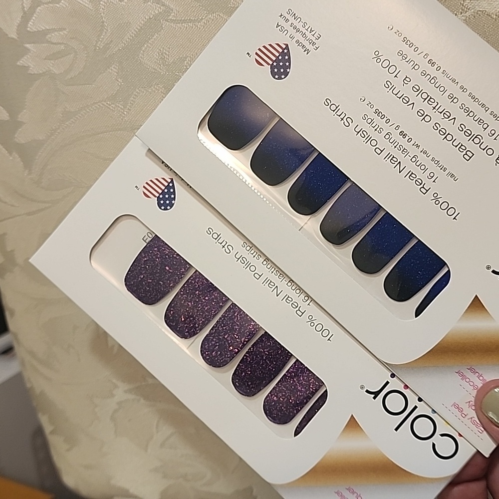 Color Street glitter combo
